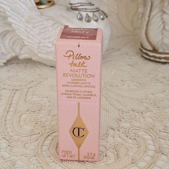 Full Size Lipstick & lip Liner in Pillow Talk Set NIB - Picture 4 of 6